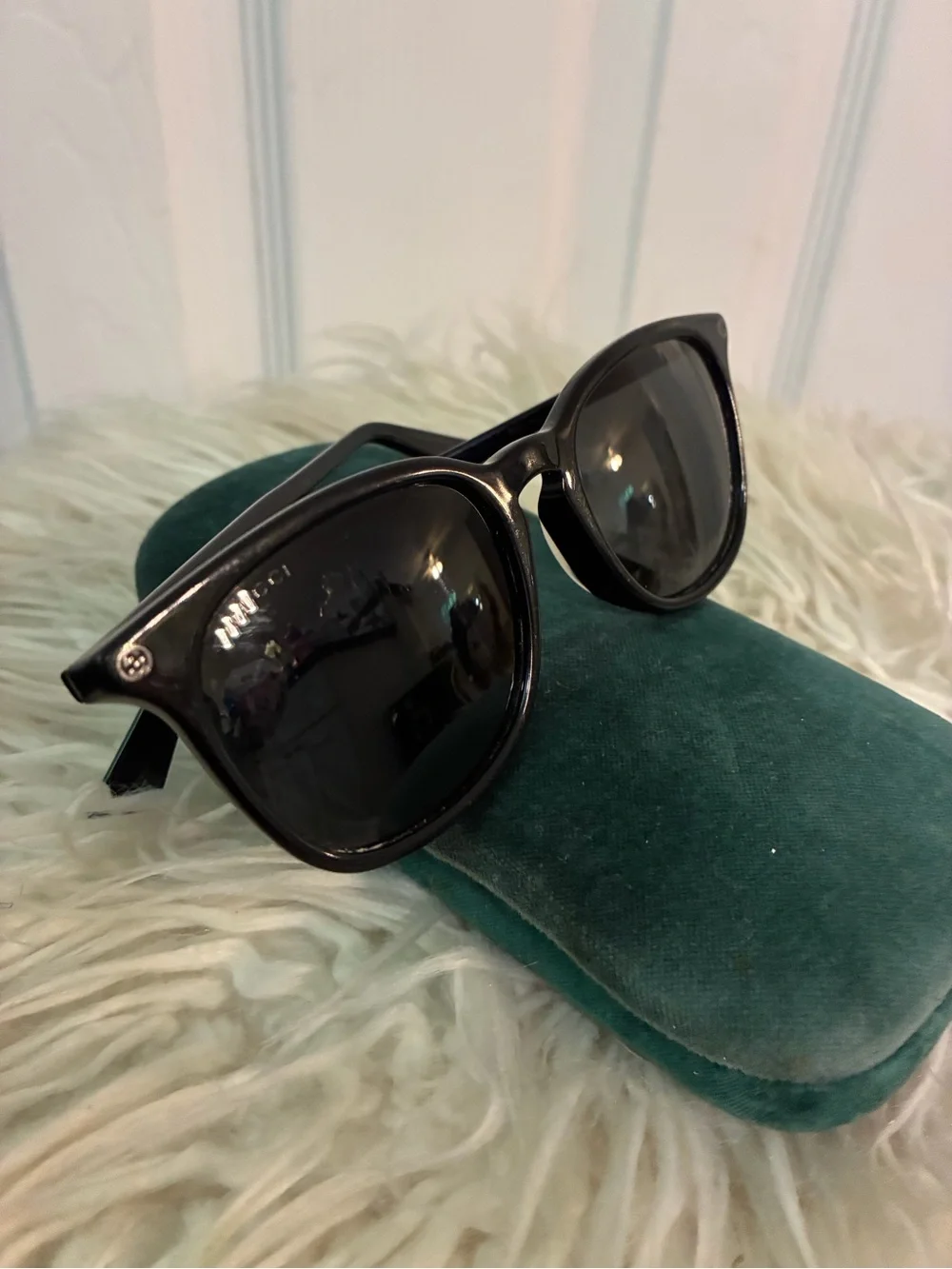 Gucci Black Wayfarer Sunglasses